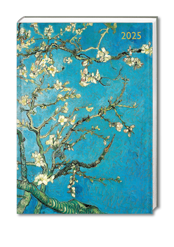 Cover: 9781835621400 | Vincent van Gogh - Mandelbaum in Blüte - Tischkalender 2025 | Kalender