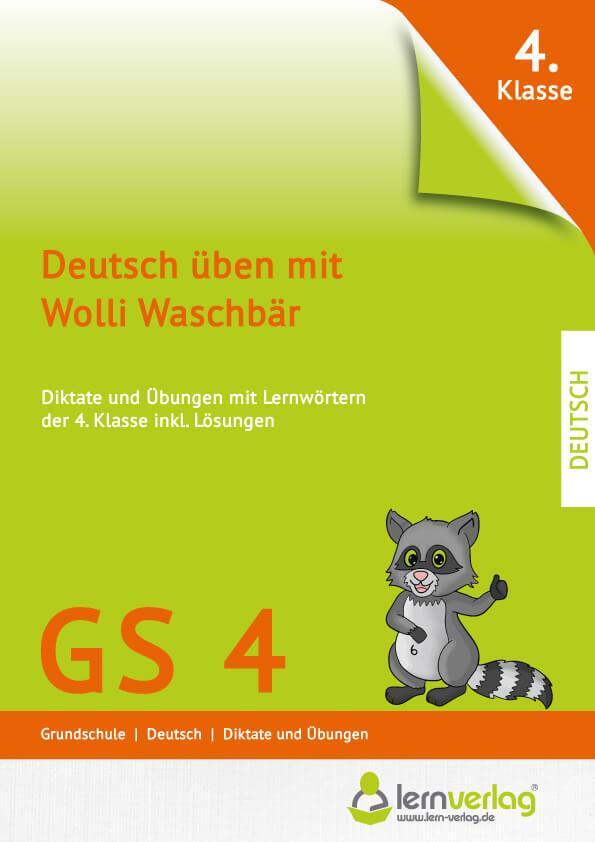 Cover: 9783944770208 | Deutsch üben mit Wolli Waschbär 4. Klasse | Taschenbuch | Deutsch