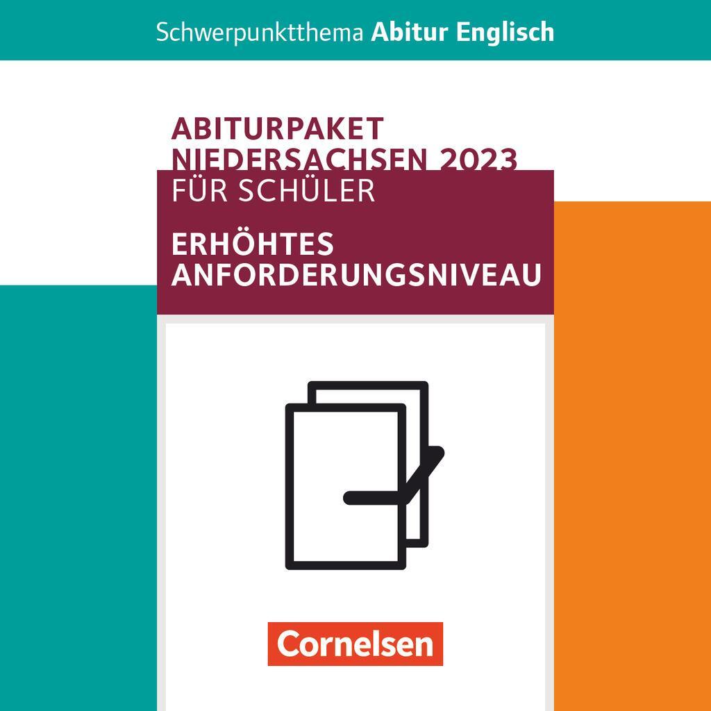 Cover: 9783060360338 | Abiturpaket Schwerpunktthema Englisch - Zentralabitur Niedersachsen...