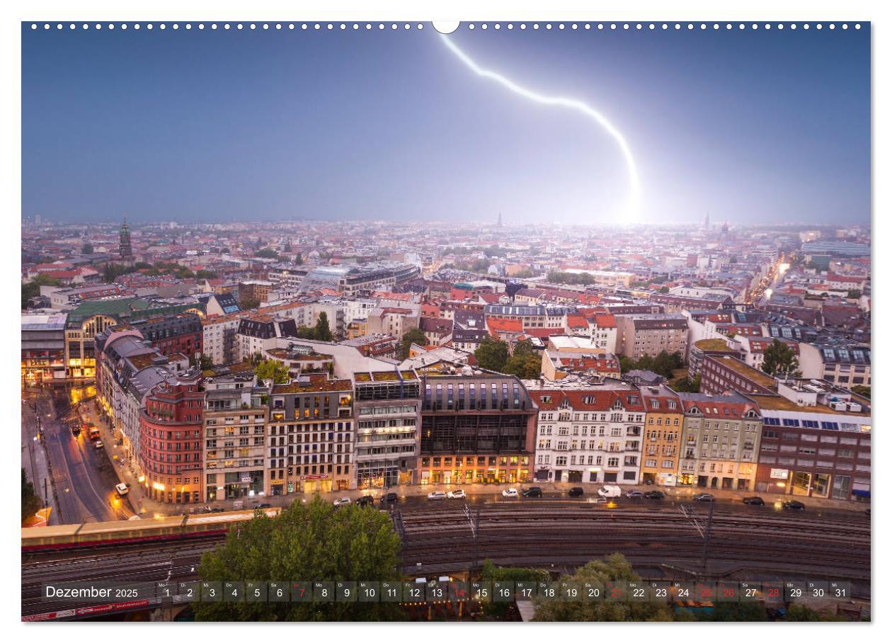 Bild: 9783435305643 | Berlin von oben (Wandkalender 2025 DIN A2 quer), CALVENDO...