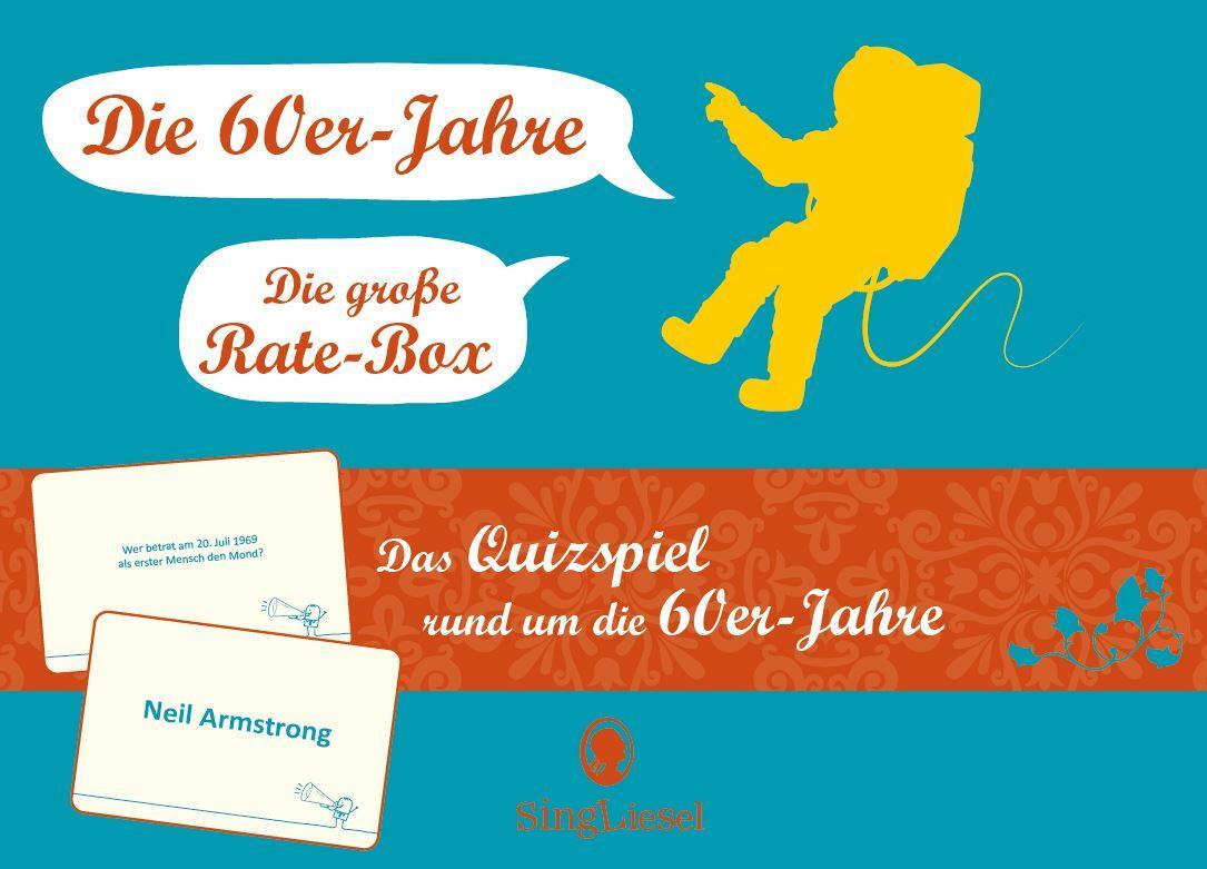 Cover: 4280000809681 | Das 60er-Jahre-Quiz. Das große Quiz-Spiel für Senioren rund um die...