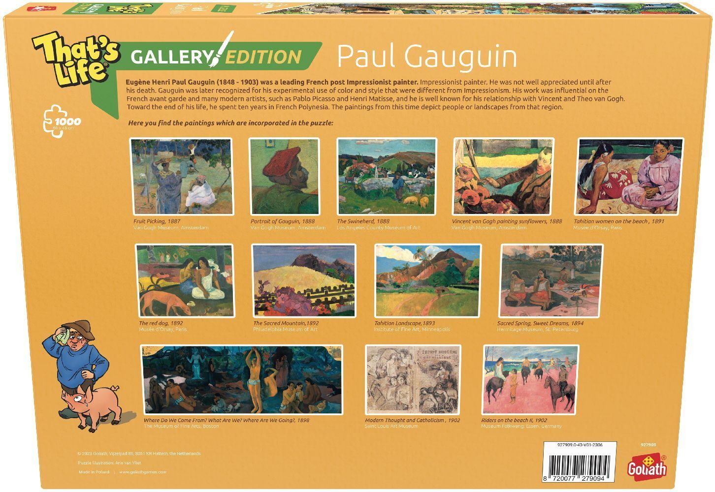 Bild: 8720077279094 | That's Life - Gallery Edition - Paul Gauguin | Spiel | In Karton