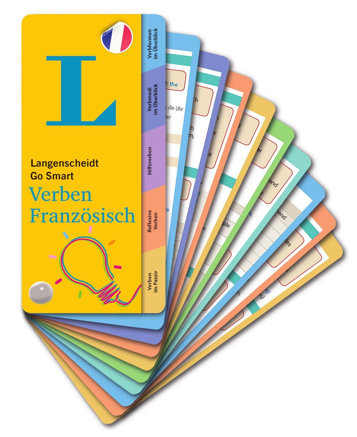 Cover: 9783125633025 | Langenscheidt Go Smart Verben Französisch - Fächer | Langenscheidt