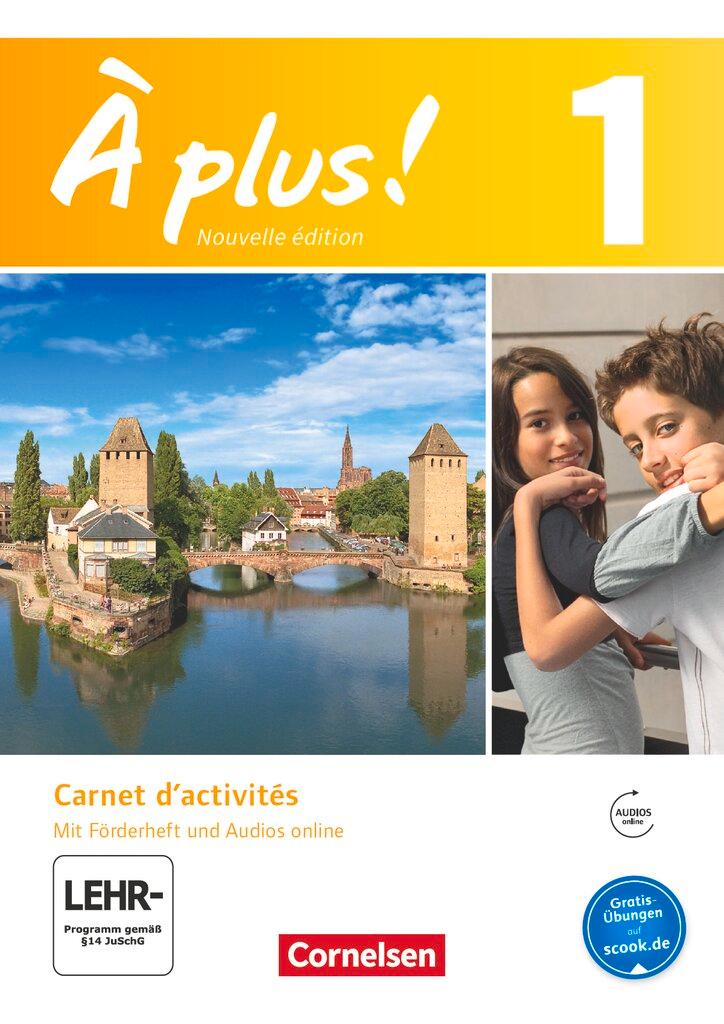 Cover: 9783065202435 | À plus! Nouvelle édition. Band 1. Carnet d'activités mit Audios online