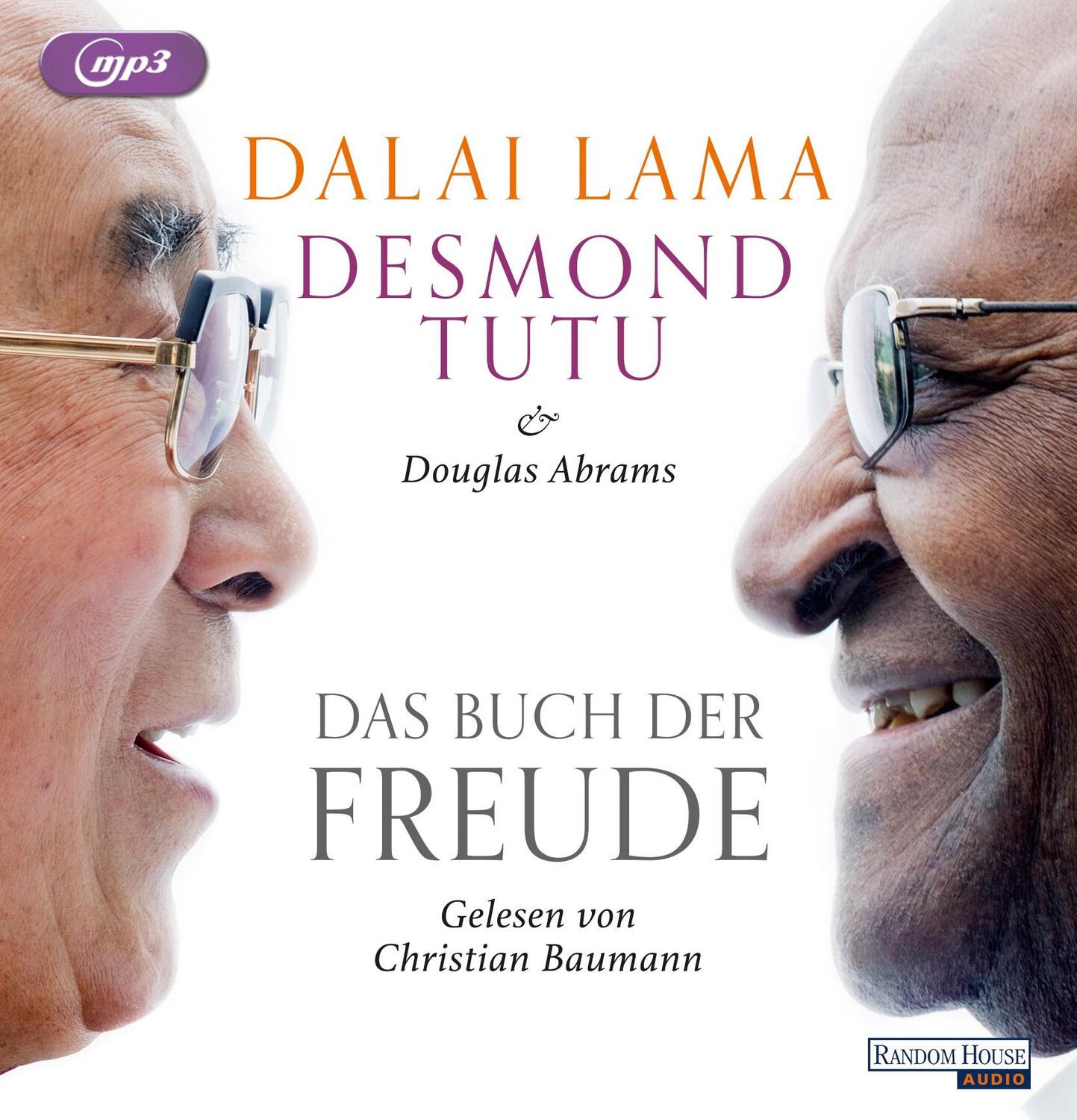 Cover: 9783837146585 | Das Buch der Freude | Dalai Lama (u. a.) | MP3 | 2 | Deutsch | 2019