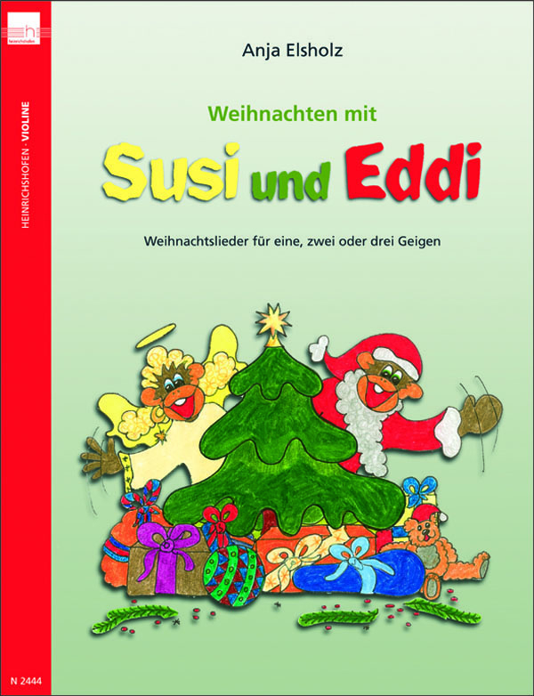 Cover: 9783938202623 | Weihnachten mit Susi und Eddi Weihnachtslieder für 1-3 Violinen