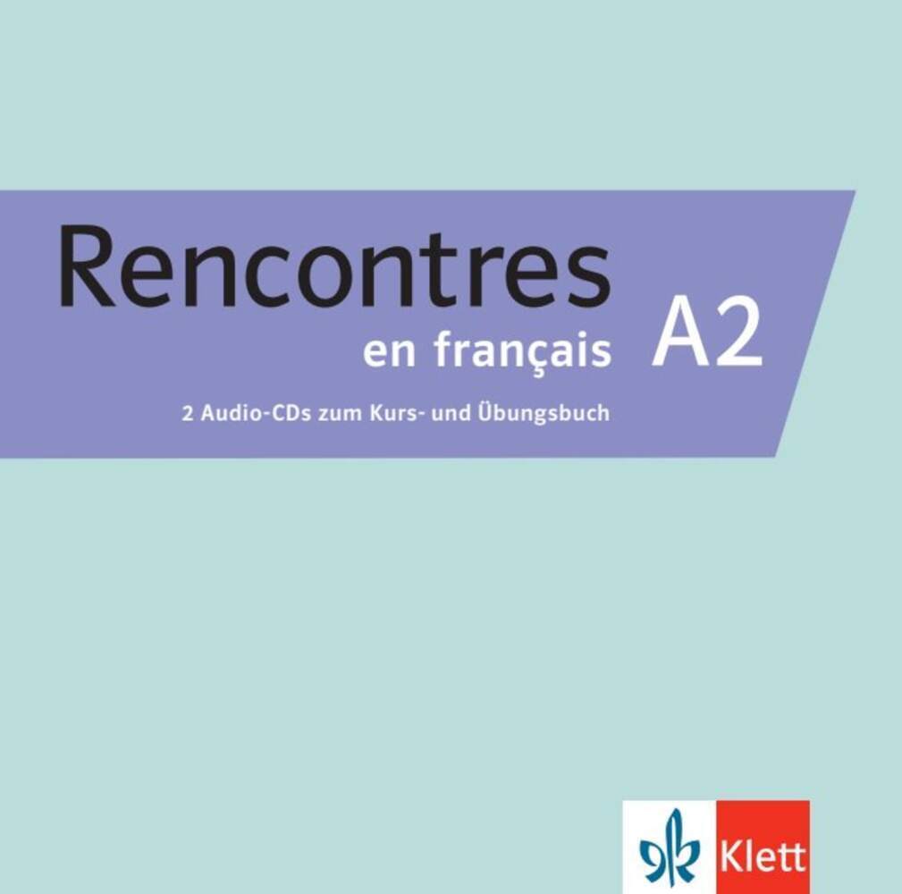 Cover: 9783125296589 | Rencontres en français A2, 2 Audio-CDs | 2 Audio-CDs | Audio-CD | 2020