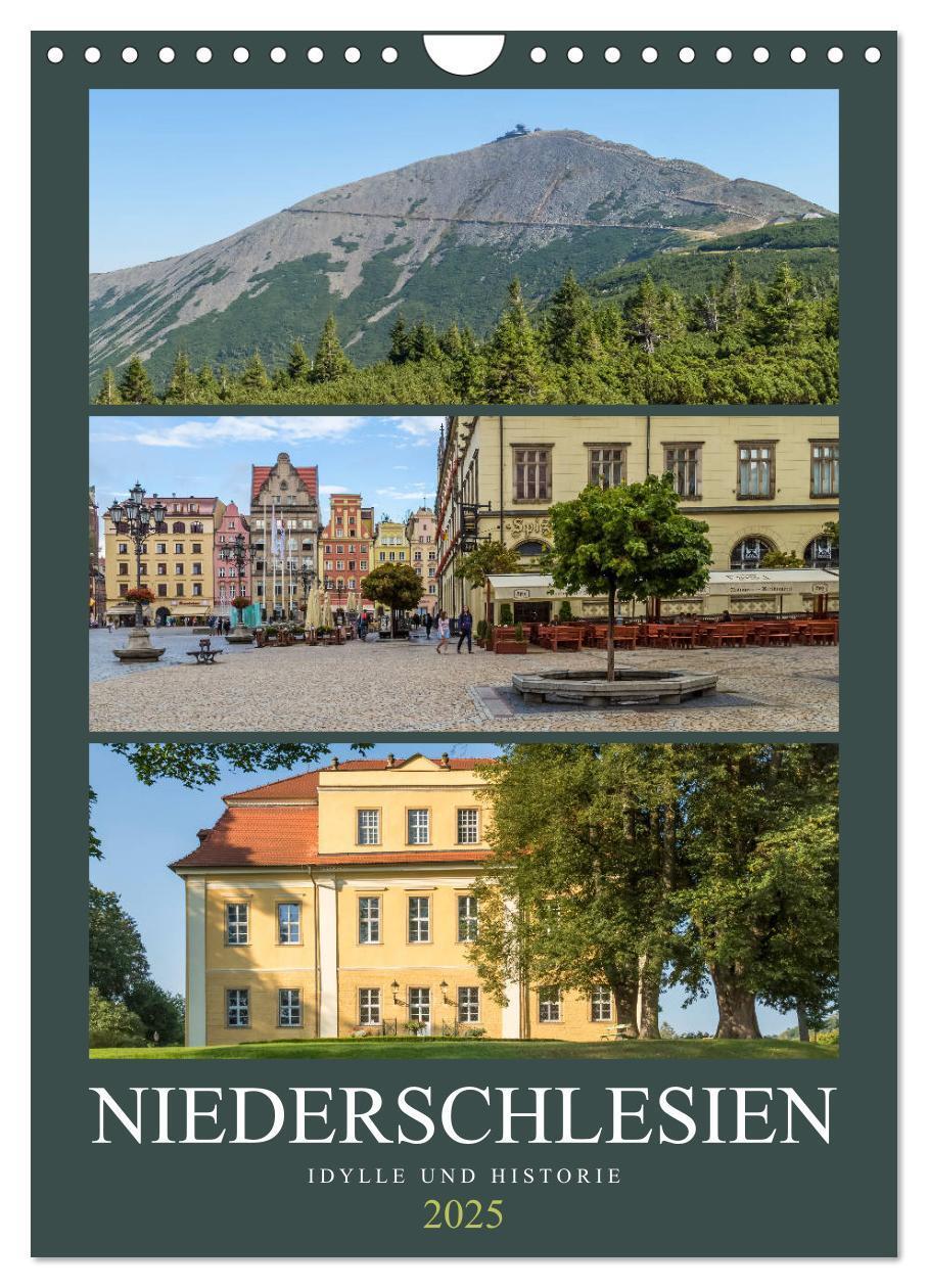 Cover: 9783435997640 | NIEDERSCHLESIEN Idylle und Historie (Wandkalender 2025 DIN A4...