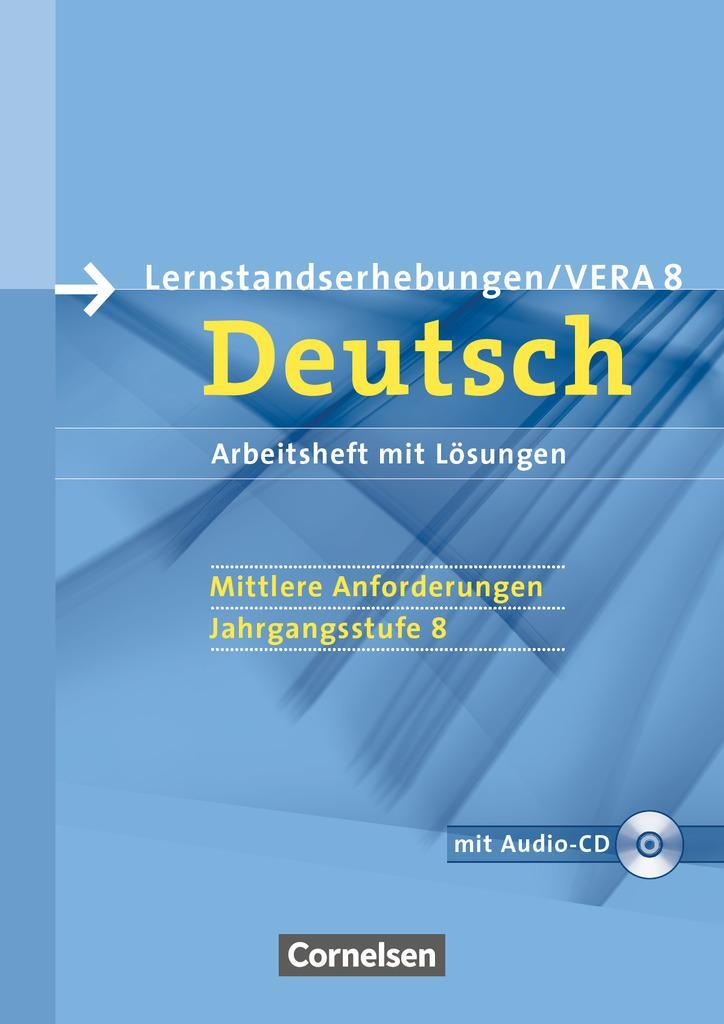 Cover: 9783060618835 | Vorbereitungsmaterialien für VERA - Deutsch. 8. Schuljahr. Mittlere...