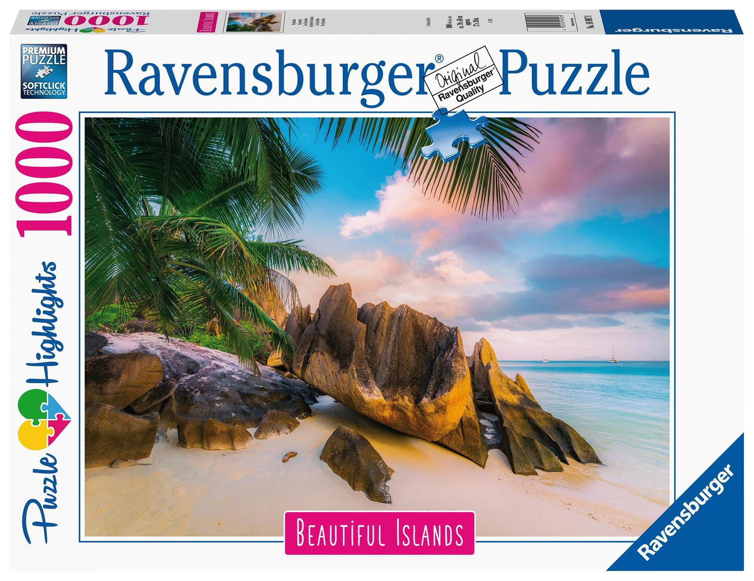 Cover: 4005556169078 | Ravensburger Puzzle Beautiful Islands 16907 - Seychellen - 1000...