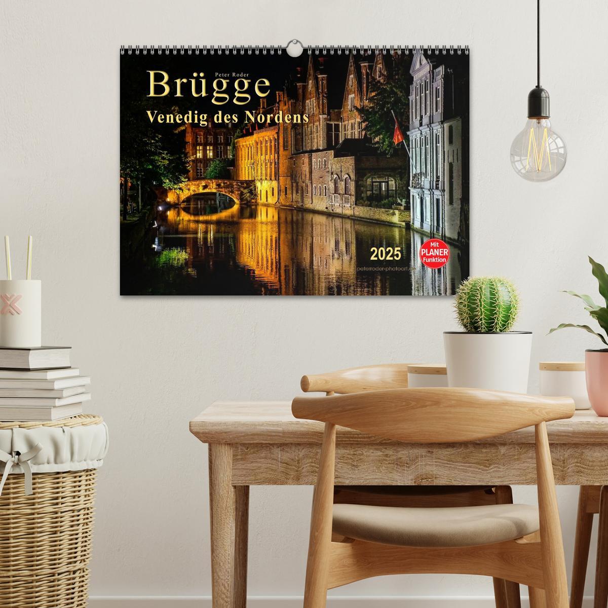 Bild: 9783435499502 | Brügge - Venedig des Nordens (Wandkalender 2025 DIN A3 quer),...