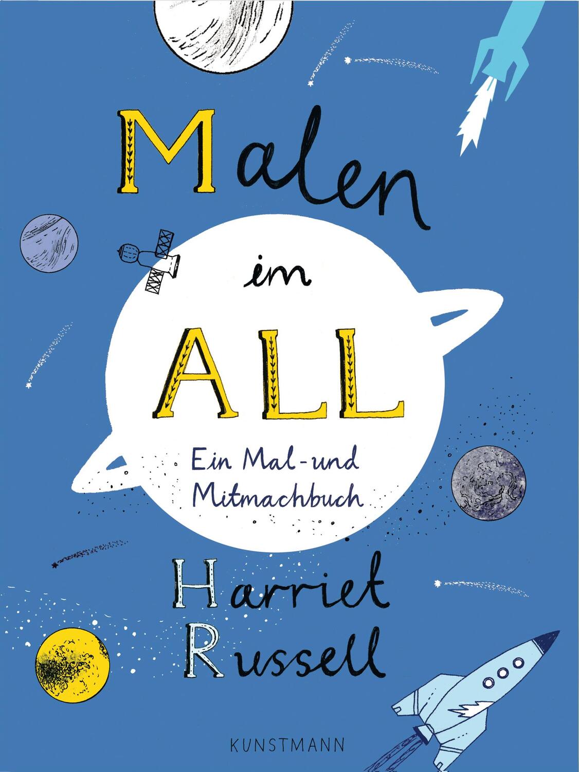 Cover: 9783956141775 | Malen im All | Ein Mal- und Mitmachbuch | Harriet Russell | Buch
