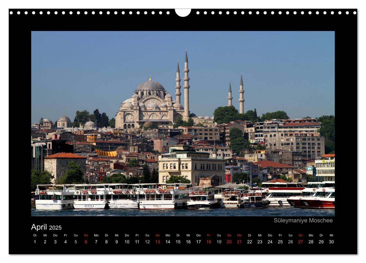 Bild: 9783435822454 | Istanbul (Wandkalender 2025 DIN A3 quer), CALVENDO Monatskalender