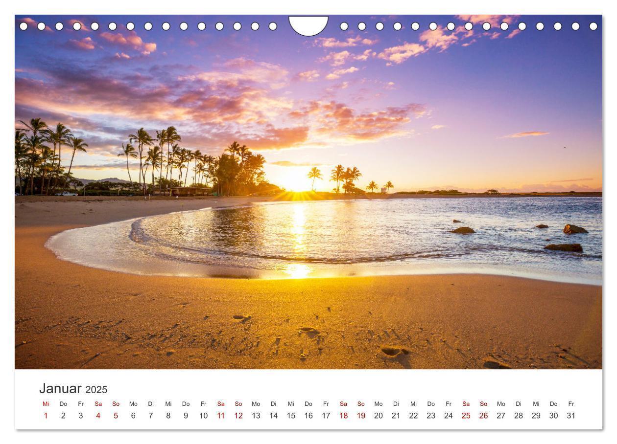 Bild: 9783383918223 | Hawaii Traumziel (Wandkalender 2025 DIN A4 quer), CALVENDO...