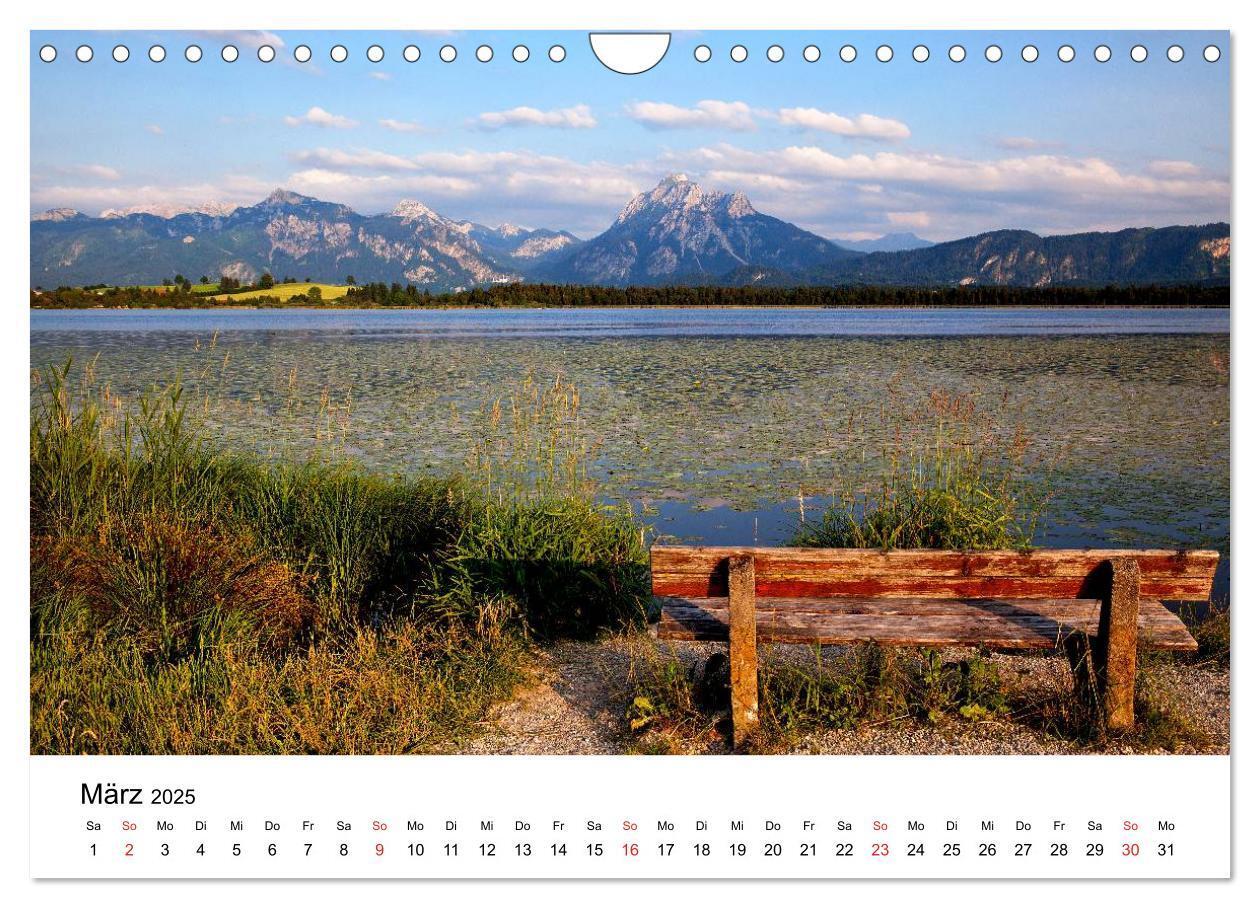 Bild: 9783435485390 | Hopfensee - Riviera des Allgäus (Wandkalender 2025 DIN A4 quer),...