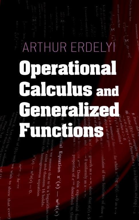 Cover: 9780486497129 | Operational Calculus and Generalized Functions | Arthur Erdelyi | Buch
