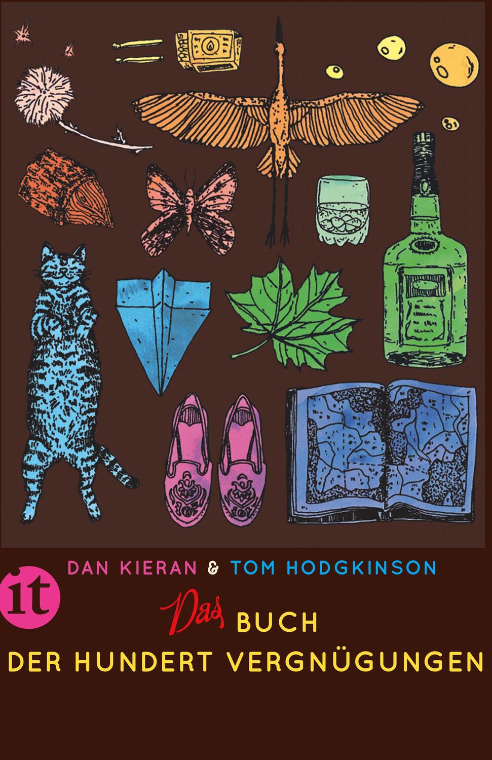 Cover: 9783458360780 | Das Buch der hundert Vergnügungen | Dan Kieran (u. a.) | Taschenbuch