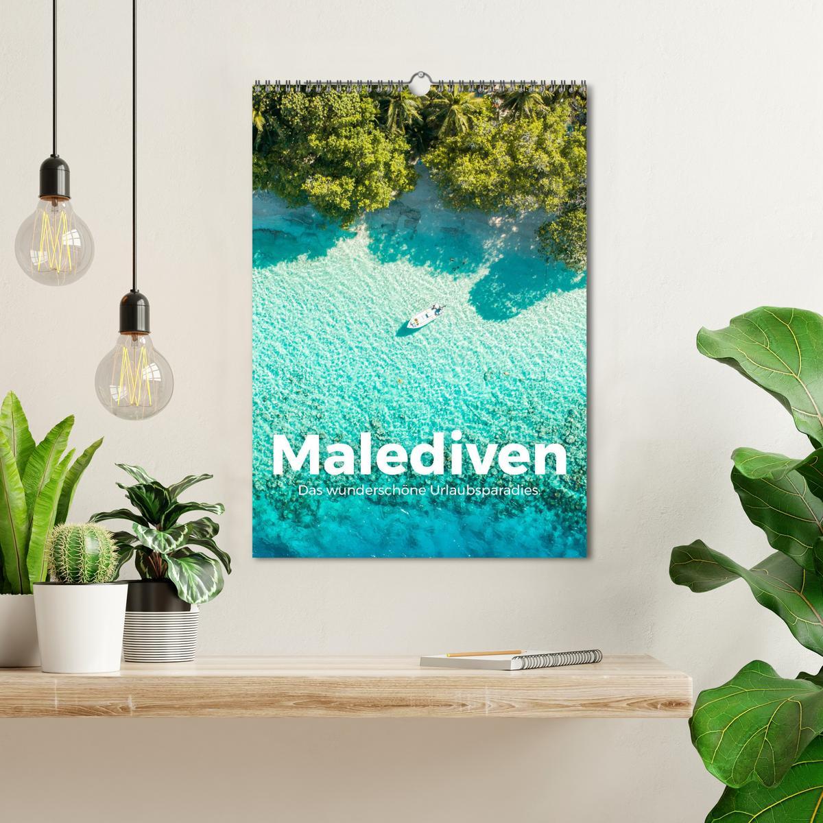 Bild: 9783435914999 | Malediven - Das wunderschöne Urlaubsparadies. (Wandkalender 2025...