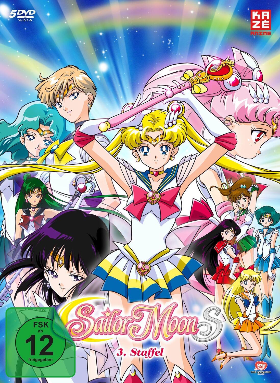Cover: 7630017501165 | Sailor Moon - Staffel 3 - DVD Box (Episoden 90-127) (5 DVDs) | Deutsch