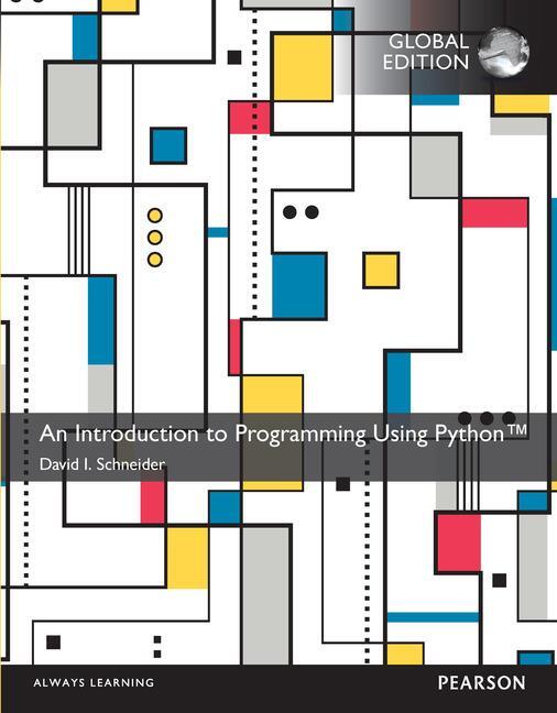 Cover: 9781292103433 | Introduction to Programming Using Python, An, Global Edition | Buch