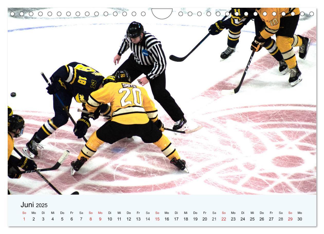 Bild: 9783435180462 | Eishockey. Dynamik, Athletik und Präzision! (Wandkalender 2025 DIN...