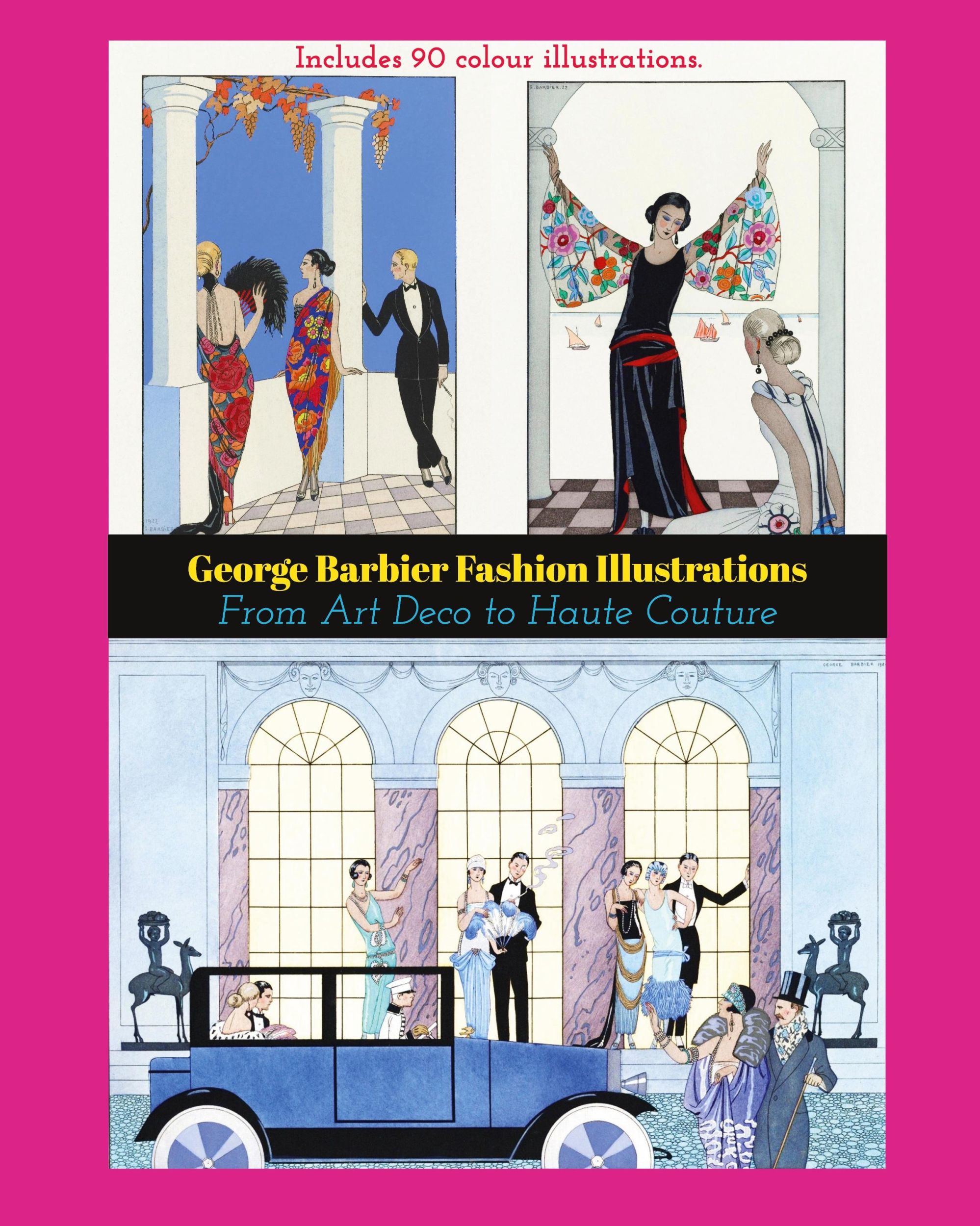 Cover: 9798210914606 | George Barbier Fashion Illustrations | From Art Deco to Haute Couture