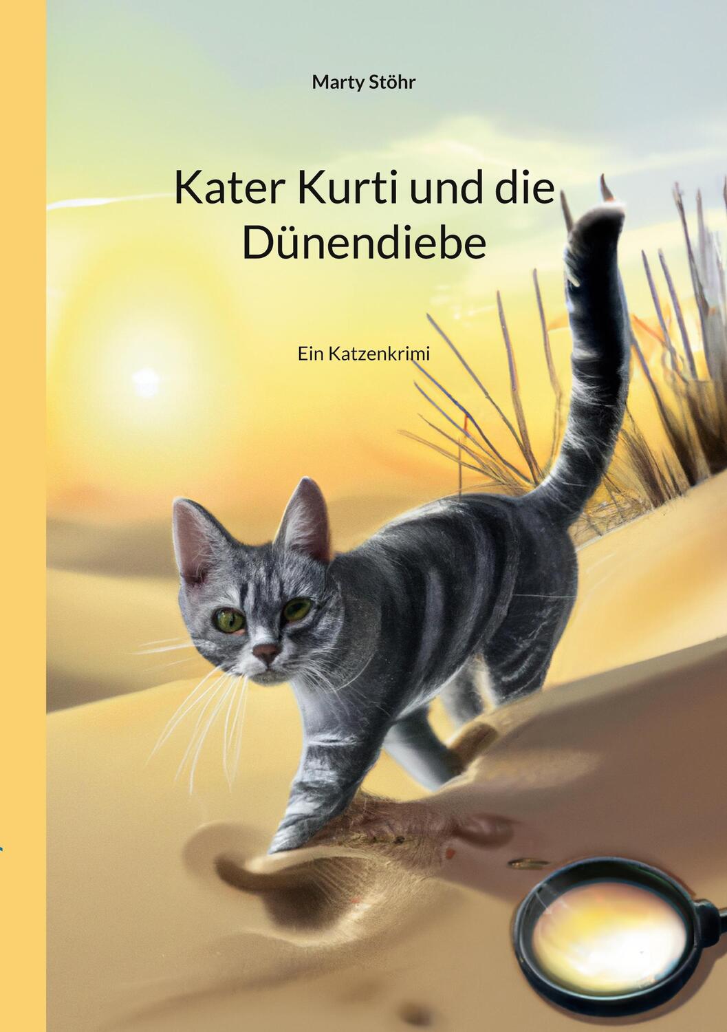 Cover: 9783756858316 | Kater Kurti und die Dünendiebe | Ein Katzenkrimi | Marty Stöhr | Buch