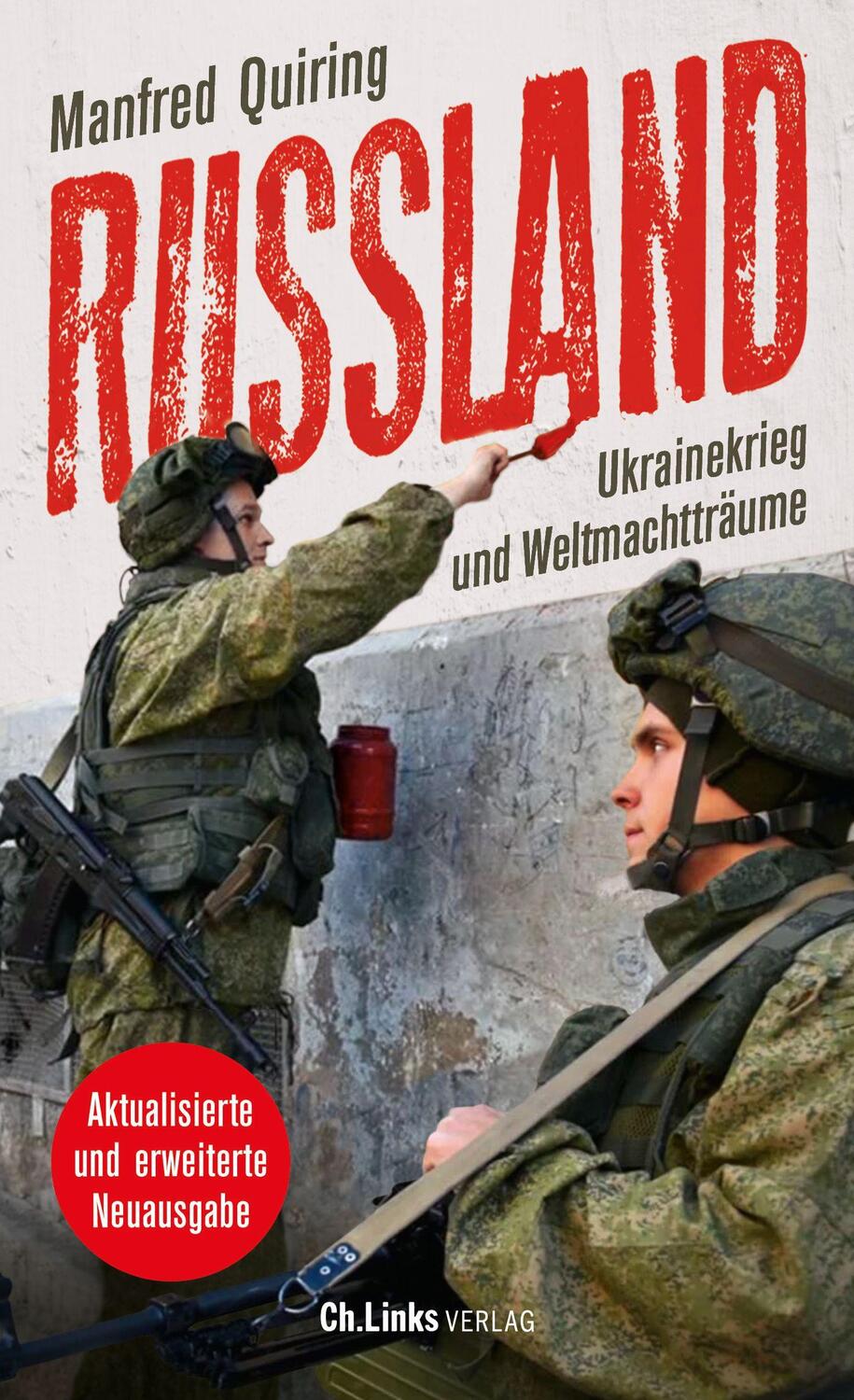 Cover: 9783962891824 | Russland - Ukrainekrieg und Weltmachtträume | Manfred Quiring | Buch