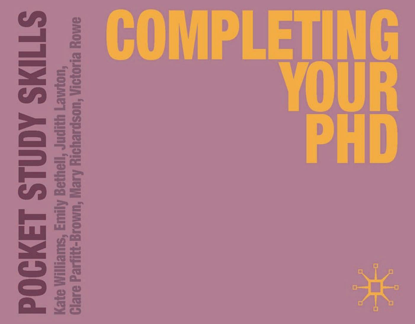 Cover: 9780230292819 | Completing Your PhD | Kate Williams (u. a.) | Taschenbuch | 136 S.