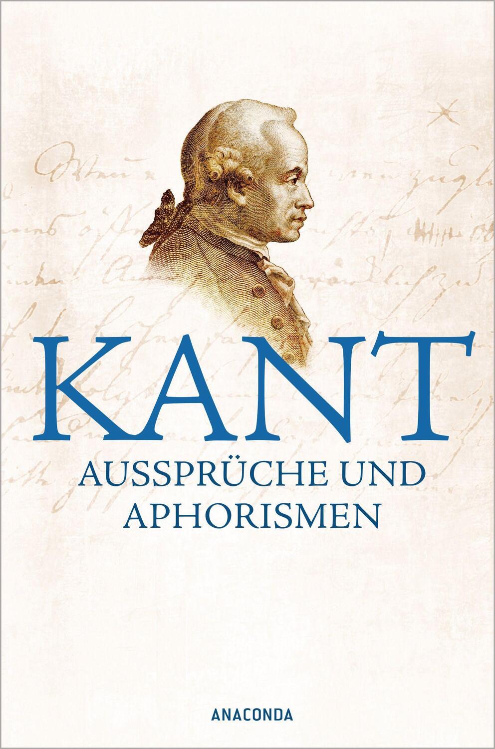 Cover: 9783730601495 | Kant - Aussprüche und Aphorismen | Immanuel Kant | Buch | 288 S.