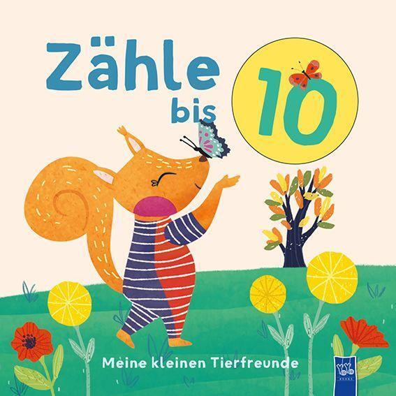 Cover: 9789463998383 | Zähle bis 10 - Meine kleinen Tierfreunde | Mit Gucklöchern | Buch