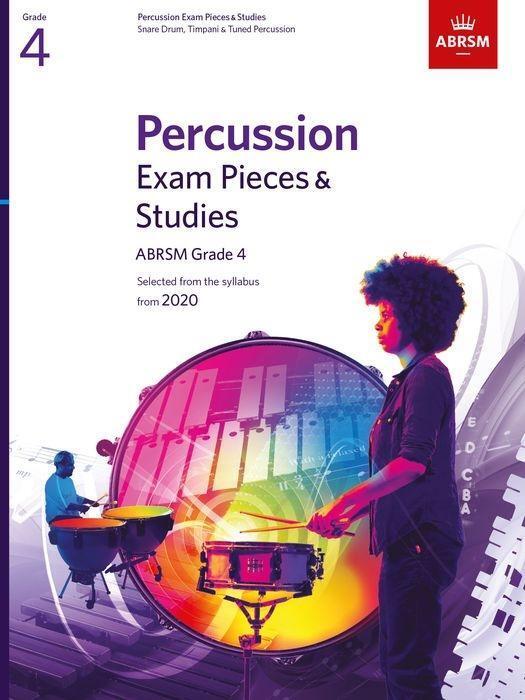 Cover: 9781786012968 | Percussion Exam Pieces &amp; Studies Grade 4 | From 2020 | ABRSM | Buch