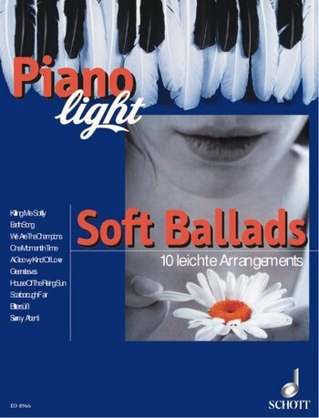 Cover: 9790001125499 | Piano Light Soft Ballads | 10 leichte Arrangements. Klavier | Wierzyk