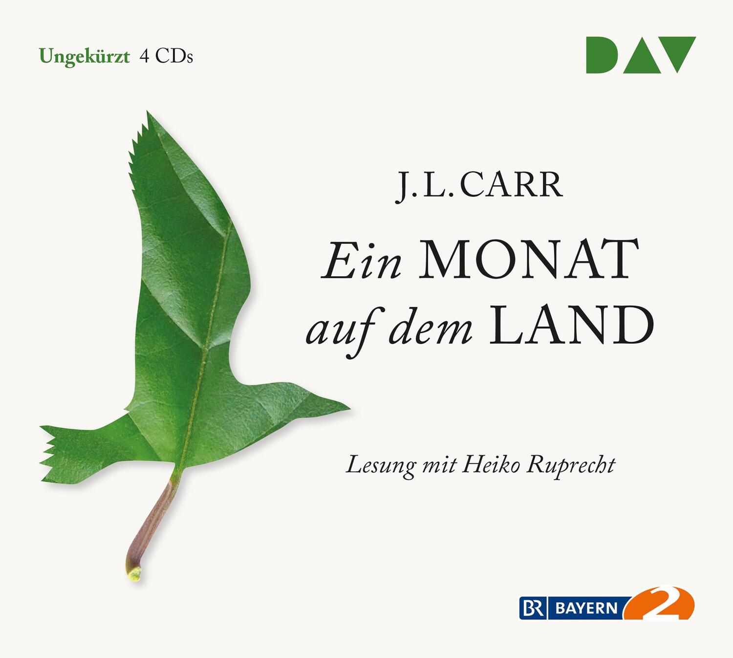 Cover: 9783742400048 | Ein Monat auf dem Land | Ungekürzte Lesung | J. L. Carr | Audio-CD