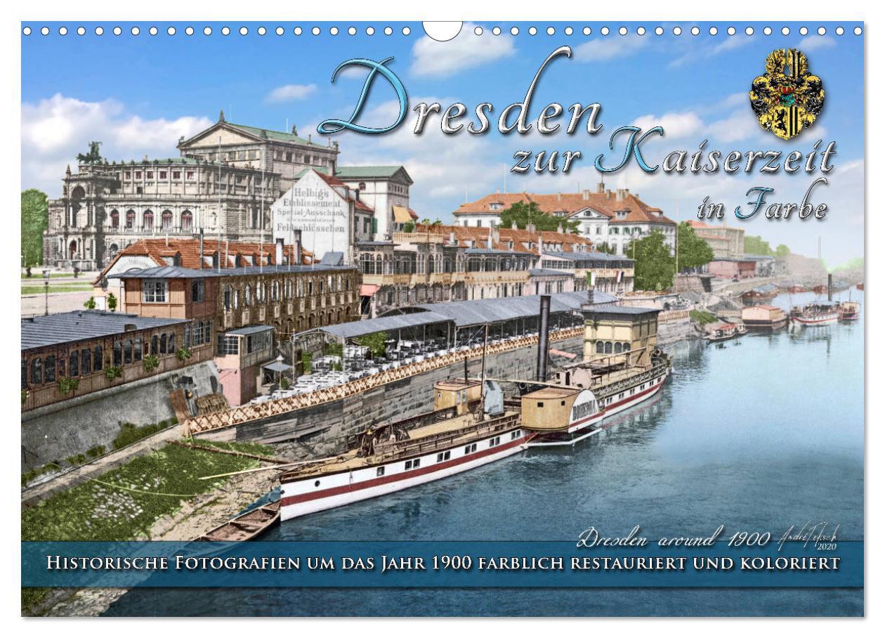 Cover: 9783675580367 | Historisches Dresden um 1900 neu restauriert und detailkoloriert...