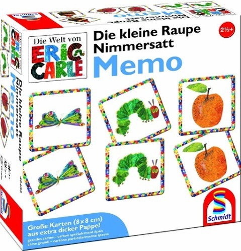 Cover: 4001504404550 | Die kleine Raupe Nimmersatt - Memo | Spiel | Deutsch | 2009 | Schmidt