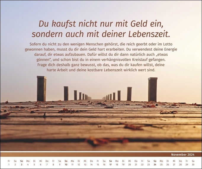 Bild: 9783840196027 | PAL-Lebensfreude-Inspirationen-Kalender 2024: Wandkalender zum...