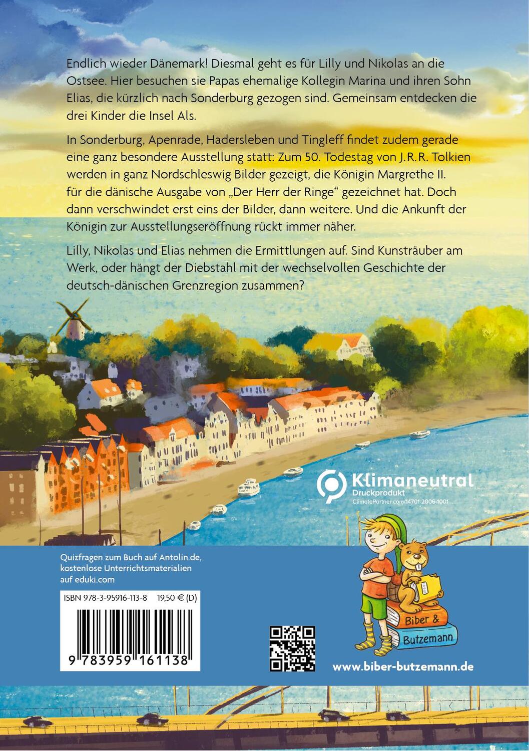 Rückseite: 9783959161138 | Abenteuer an der süddänischen Ostsee | Steffi Bieber-Geske | Buch