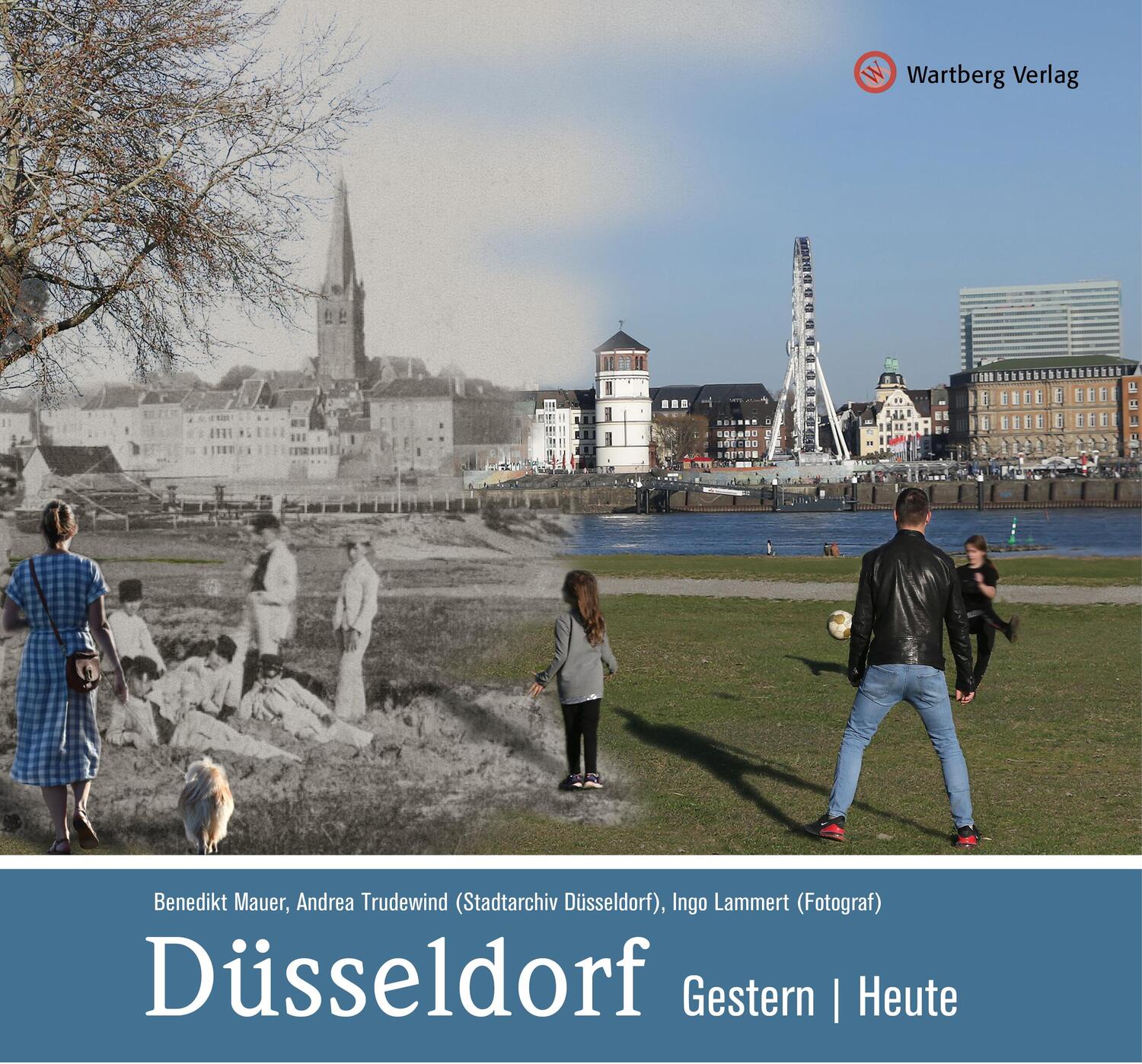 Cover: 9783831333783 | Düsseldorf - gestern und heute | Benedikt Mauer (u. a.) | Buch | 2021
