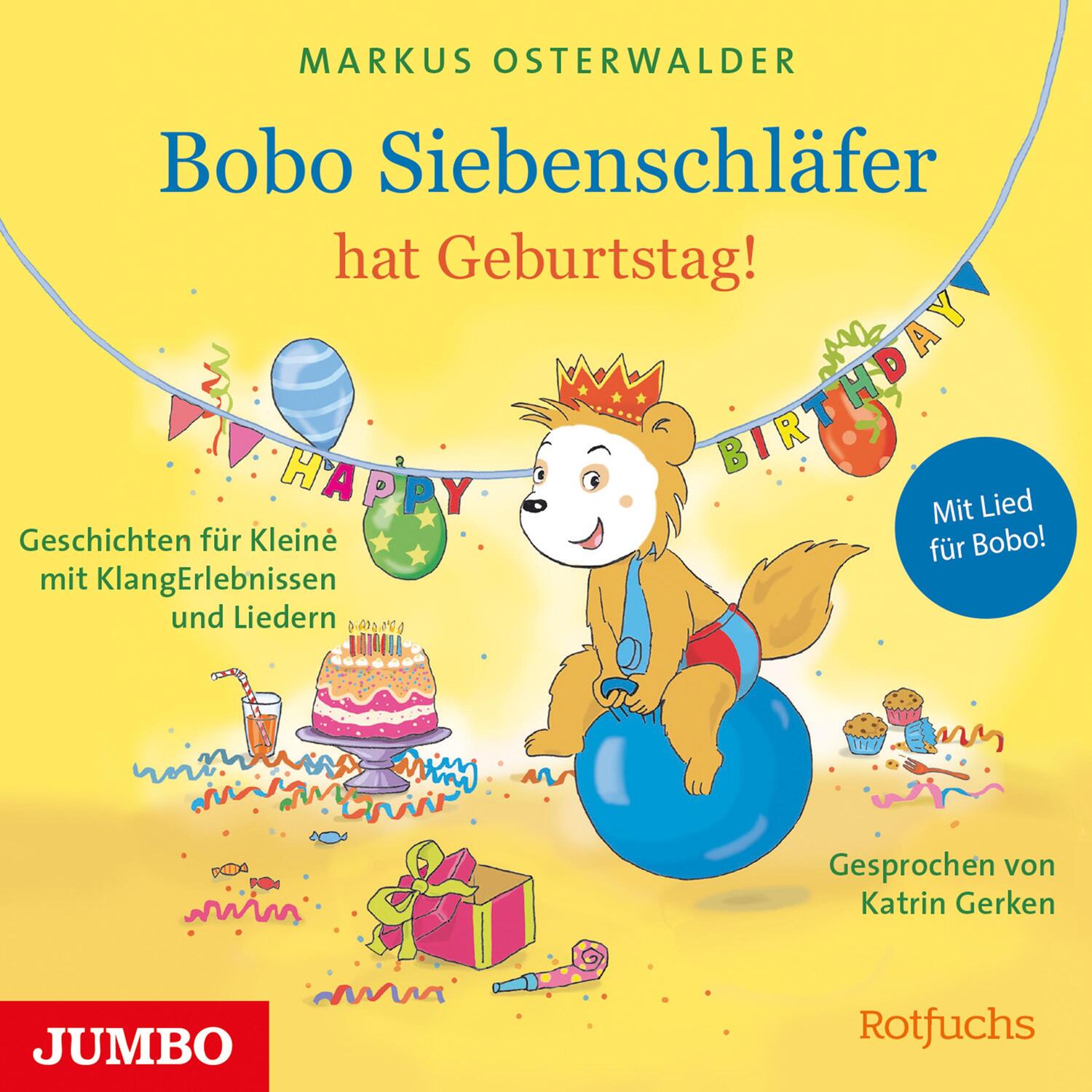 Cover: 9783833747533 | Bobo Siebenschläfer hat Geburtstag! | Diana Steinbrede | Audio-CD