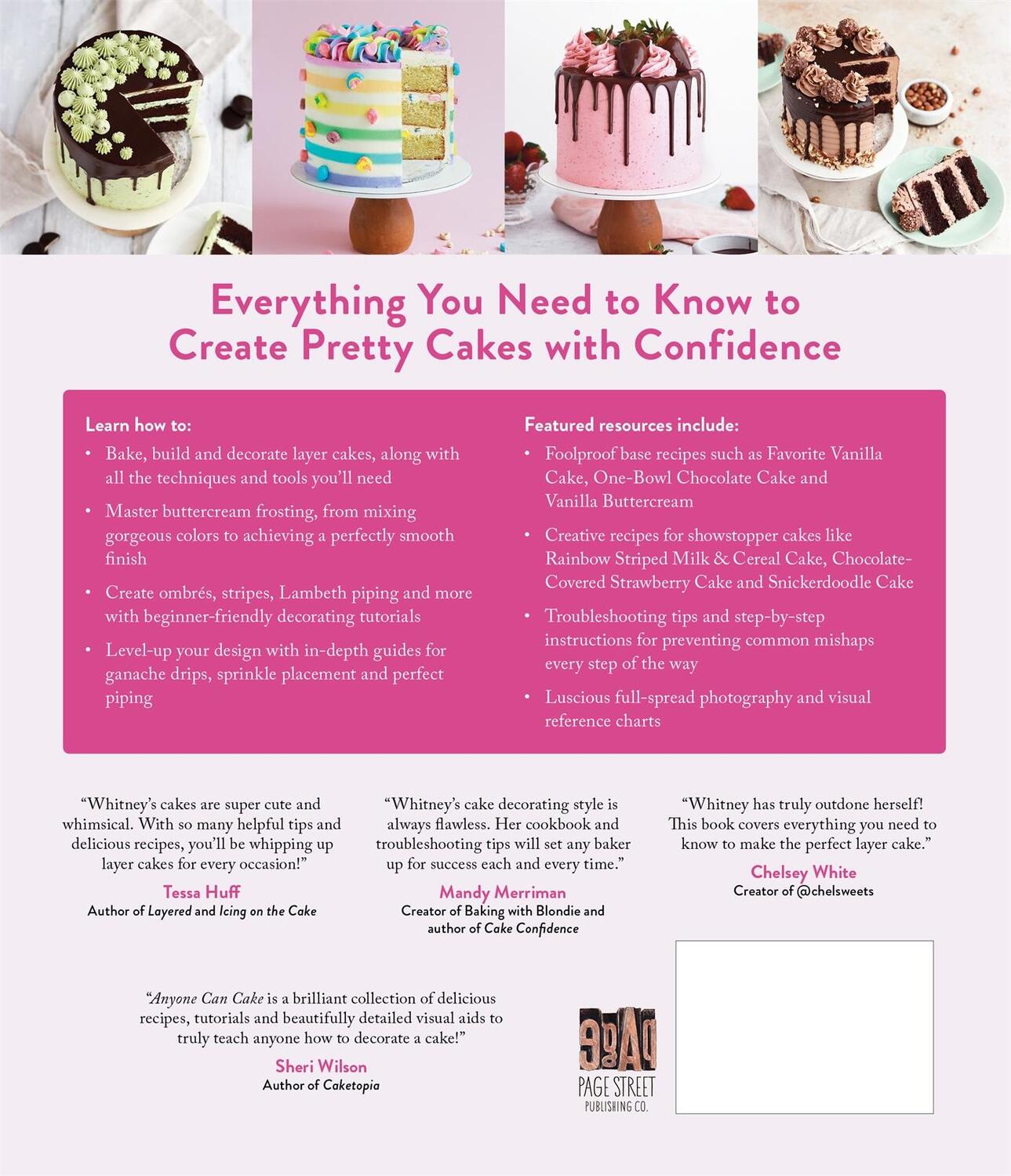 Rückseite: 9781645676829 | Anyone Can Cake | Whitney Depaoli | Taschenbuch | Englisch | 2023