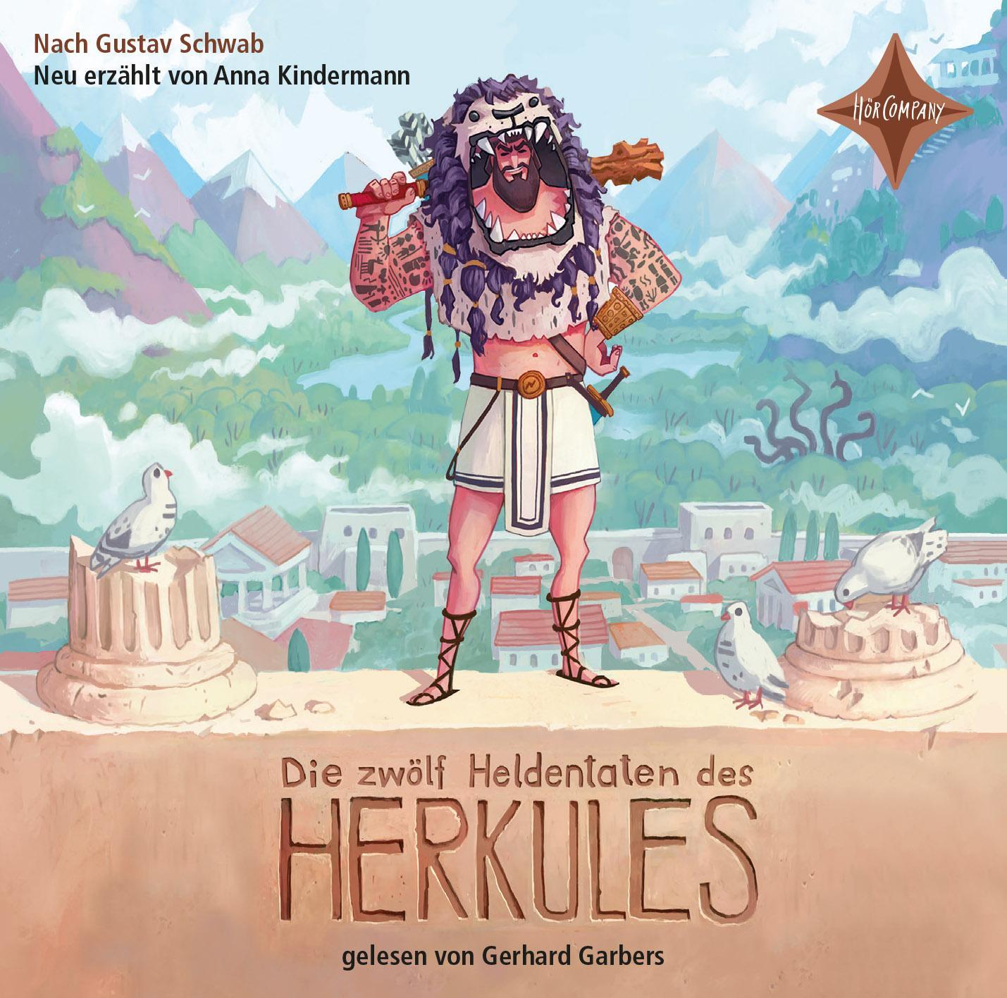 Cover: 9783966320429 | Die zwölf Heldentaten des Herkules | Anna Kindermann | Audio-CD | 2021