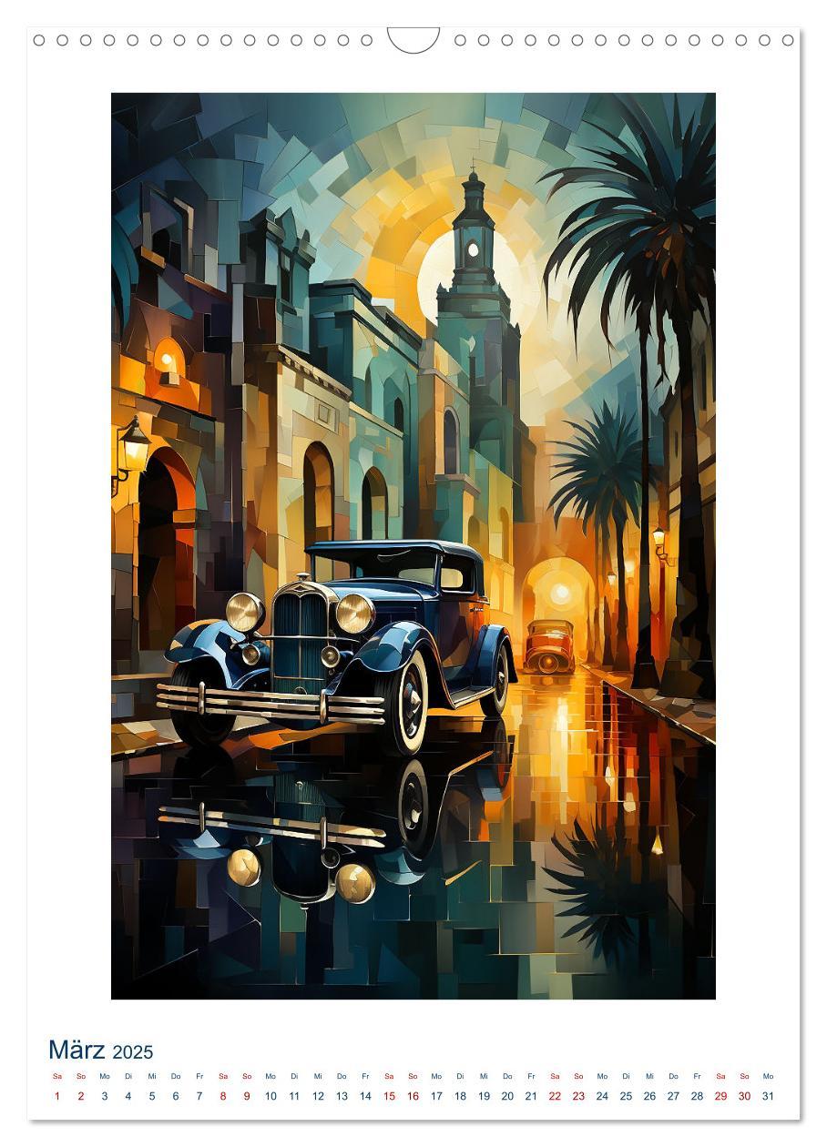 Bild: 9783383828577 | ART DECO City (Wandkalender 2025 DIN A3 hoch), CALVENDO Monatskalender