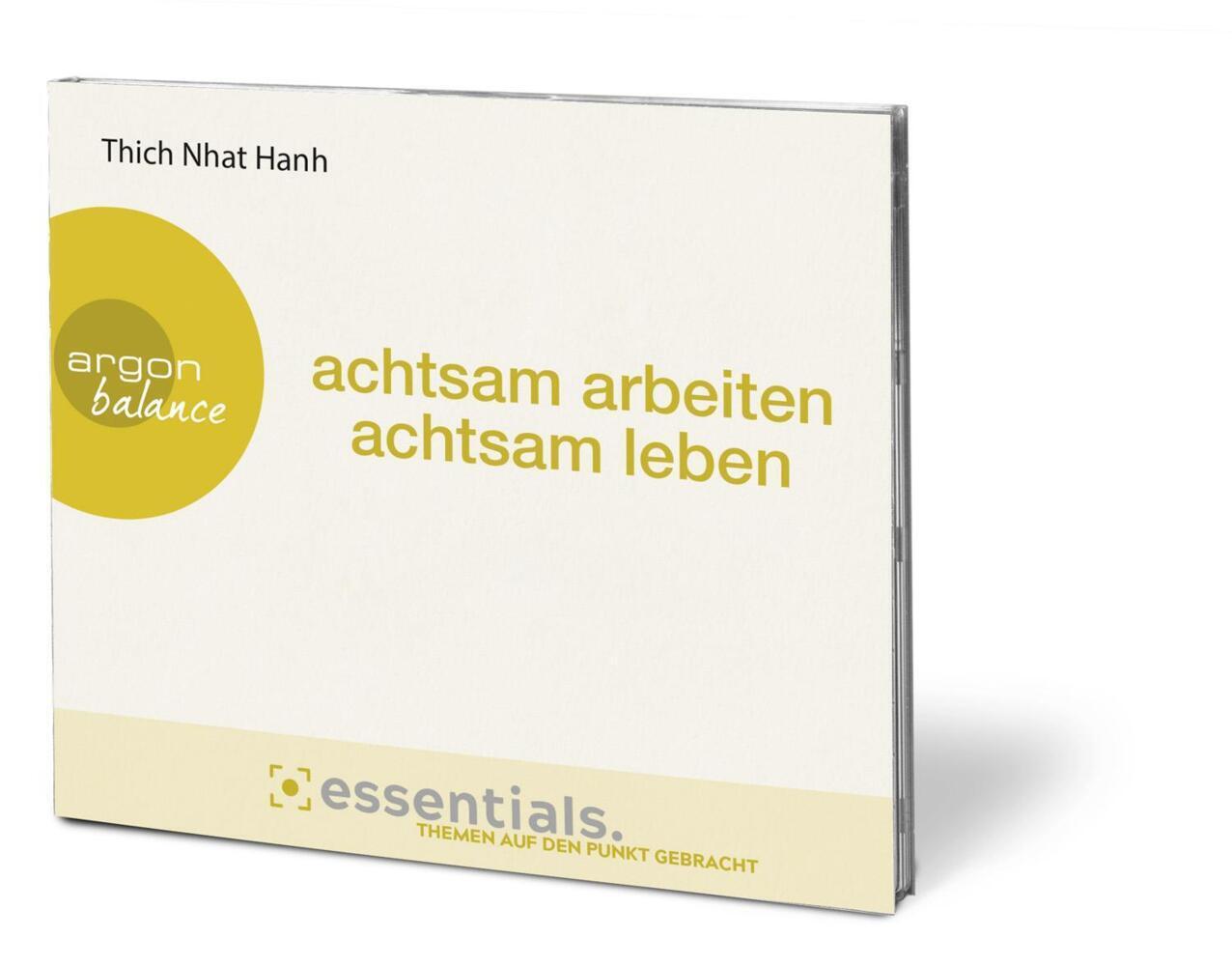 Bild: 9783839882061 | Achtsam arbeiten, achtsam leben, 1 Audio-CD | Thich Nhat Hanh | CD