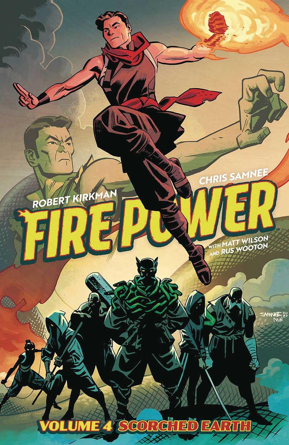 Cover: 9781534321038 | Fire Power by Kirkman &amp; Samnee, Volume 4: Scorched Earth | Kirkman