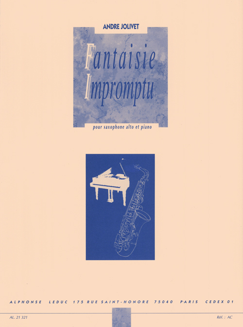 Cover: 9790046213212 | Fantaisie Impromptu | André Jolivet | Buch | Alphonse Leduc