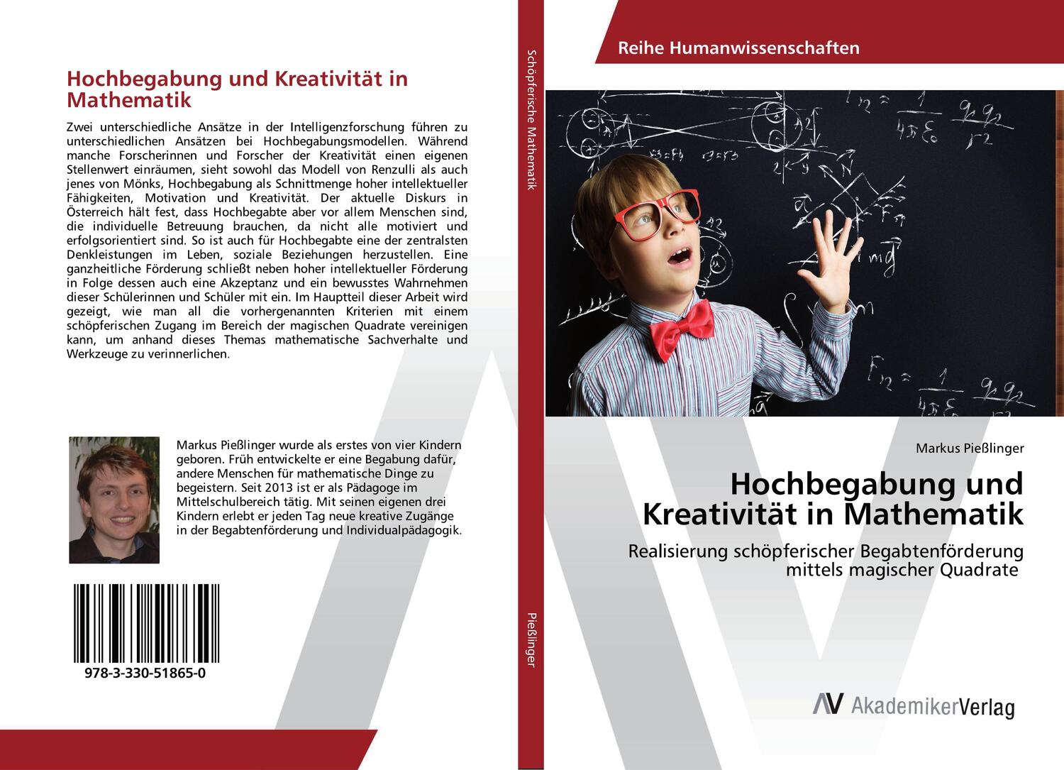 Cover: 9783330518650 | Hochbegabung und Kreativität in Mathematik | Markus Pießlinger | Buch