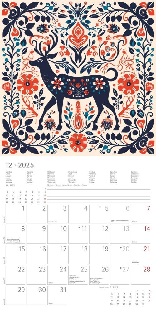 Bild: 4251732344344 | Alpha Edition - Tribal Inspiration 2025 Broschürenkalender,...