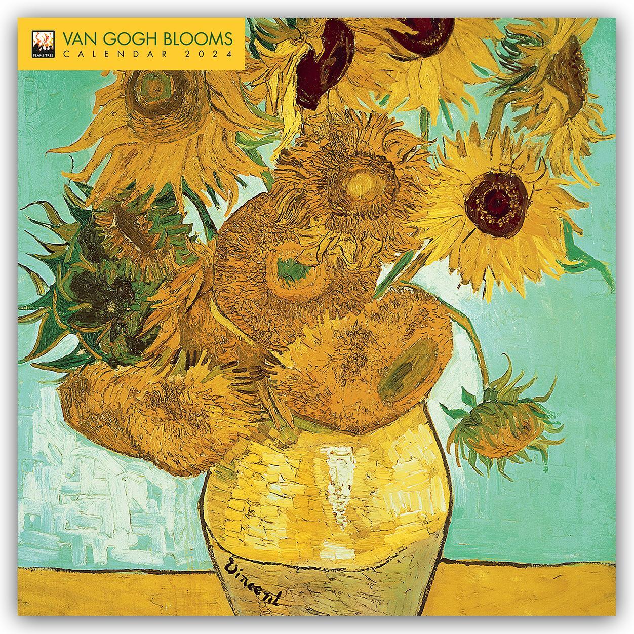 Cover: 9781804173831 | Vincent Van Gogh Blooms Wall Calendar 2024 (Art Calendar) | Kalender