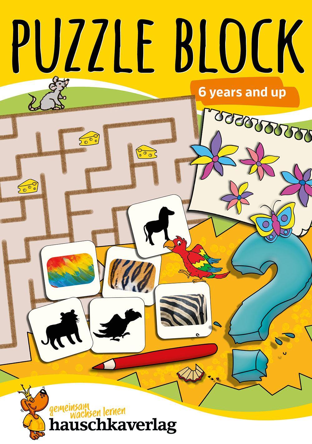 Cover: 9783881007412 | Puzzle Activity Book from 6 Years: Colourful Preschool Activity...